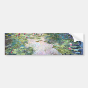 Adesivo Para Carro Water Lily Pond em Giverny, Claude Monet