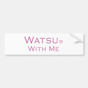 Adesivo Para Carro Watsu comigo