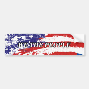Adesivo Para Carro WE THE PESSOAS - Bumper Sticker