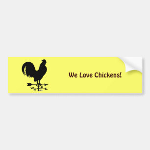 Adesivo Para Carro Weathervane Rooster