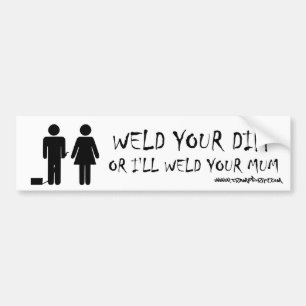 Adesivo Para Carro weld_ur_mum
