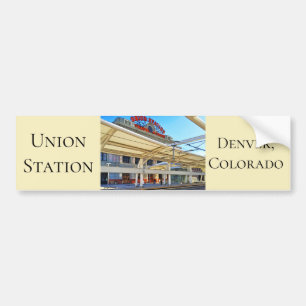 Adesivo Para Carro Westside Remolded da estação da união, Denver, 