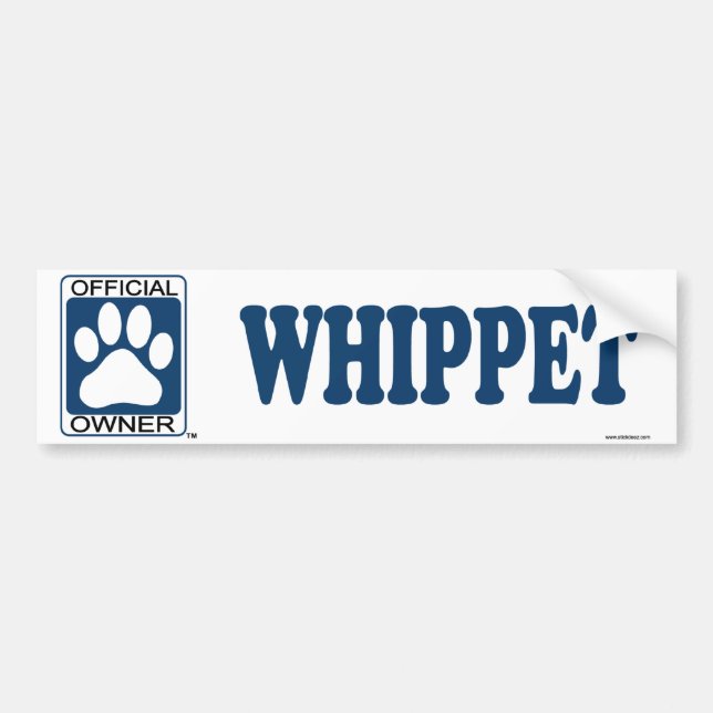 Adesivo Para Carro WHIPPET_Blue (Frente)
