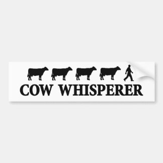 Adesivo Para Carro Whisperer da vaca