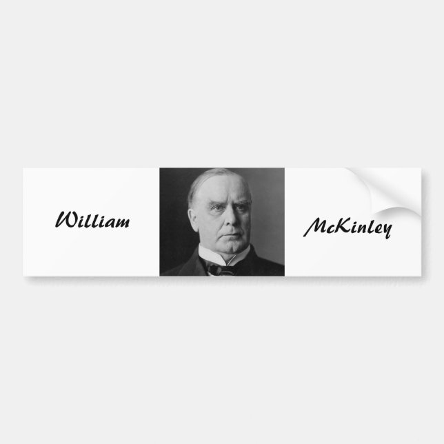 Adesivo Para Carro William Mckinley (Frente)