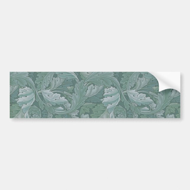 Adesivo Para Carro William Morris Acanthus Botanical Harmony Classic (Frente)