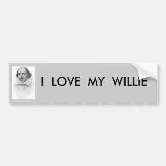 ADESIVO PARA CARRO WILLIAM SHAKESPEARE