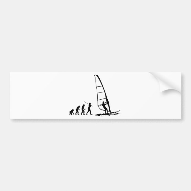 Adesivo Para Carro Windsurfer (Frente)