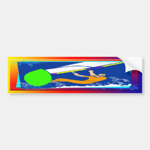 Adesivo Para Carro Windsurfing