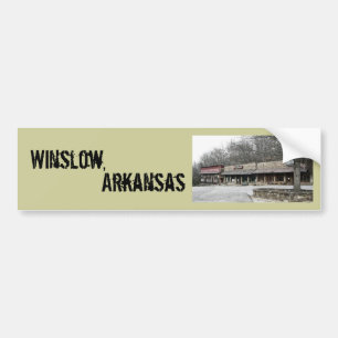 Adesivo Para Carro Winslow, autocolante no vidro traseiro de Arkansas