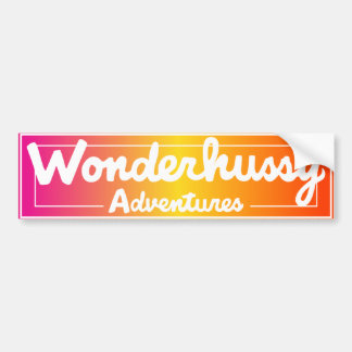 Adesivo Para Carro Wonderhussy Adventures Sunset Glória