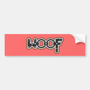 Adesivo Para Carro Woof