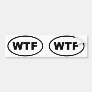 ADESIVO PARA CARRO WTF