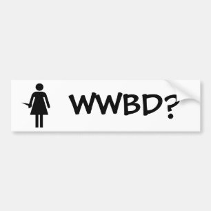 ADESIVO PARA CARRO WWBD?