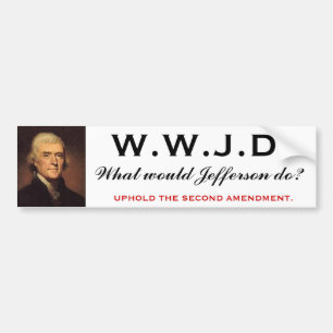 ADESIVO PARA CARRO WWJD 1