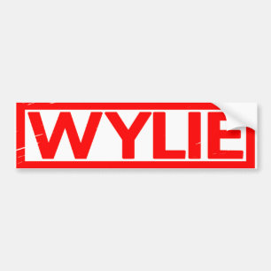Adesivo Para Carro Wylie Stamp