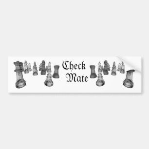 Adesivo Para Carro Xeque-mate
