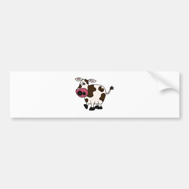 Adesivo Para Carro XX- design engraçado da vaca (Frente)