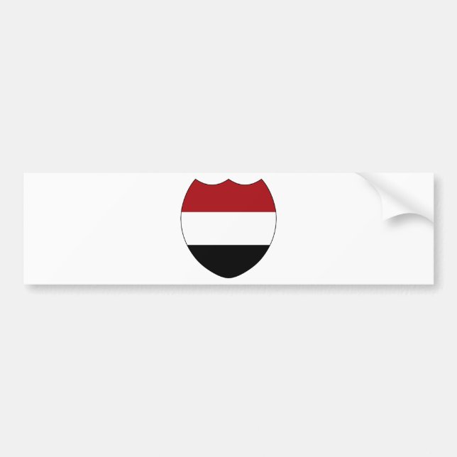 Adesivo Para Carro Yemen (Frente)