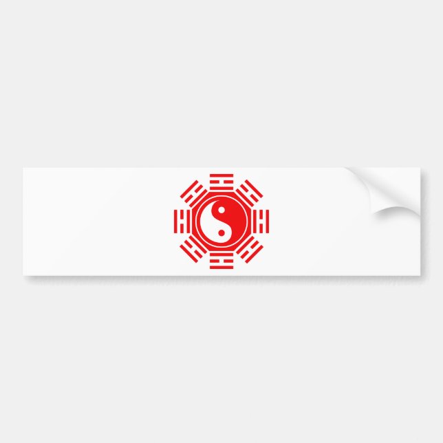 ADESIVO PARA CARRO YIN & YANG (Frente)