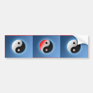 ADESIVO PARA CARRO YING YANG