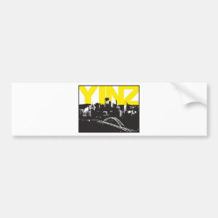 Adesivo Para Carro Yinz Pittsburgh