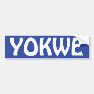 Adesivo Para Carro YOKWE - Marshallese que cumprimenta a você todo!