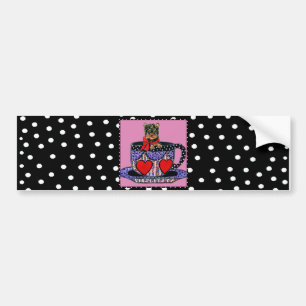 Adesivo Para Carro Yorkie Poo