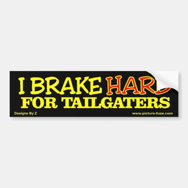 Adesivo Para Carro z Tailgaters BS (Frente)