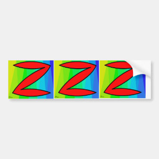 ADESIVO PARA CARRO Z, Z, Z