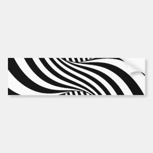 ADESIVO PARA CARRO ZEBRA BRANCA NEGRA ENCHE PADRÕES ILUSÃO ÓTICA