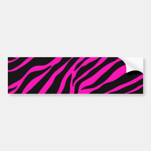 Adesivo Para Carro zebra rosa