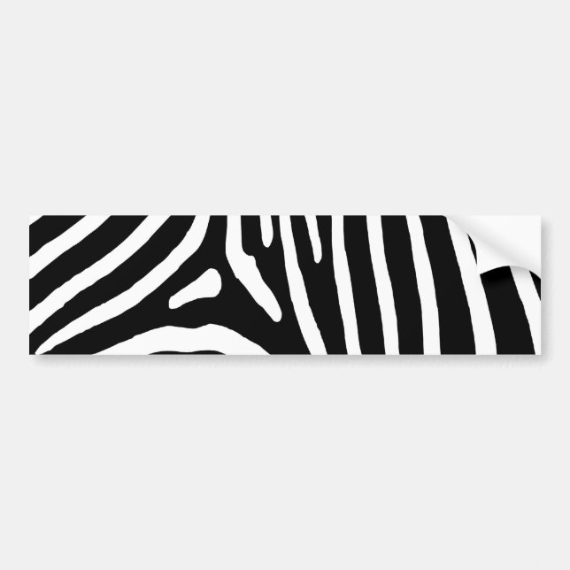 Adesivo Para Carro Zebra Stripes (Frente)