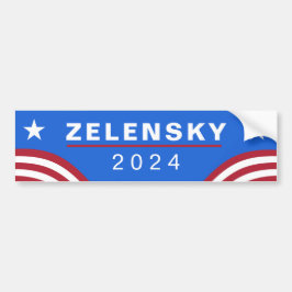 Adesivo Para Carro Zelensky para o Presidente Bumper Sticker
