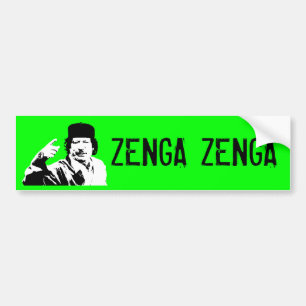 Adesivo Para Carro Zenga Zenga! (edição técnica)