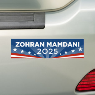 Adesivo Para Carro Zohran Mamdani Prefeito de NYC 2025