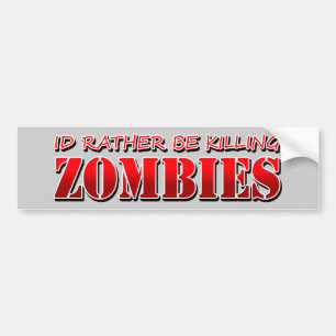 Adesivo Para Carro Zombi