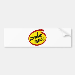 Adesivo Para Carro Zombi para dentro