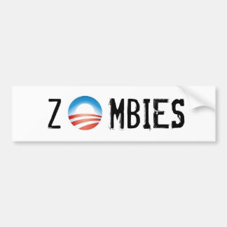 Adesivo Para Carro Zombis - zombis de Obama