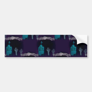 Adesivo Para Carro zumbi de halloween