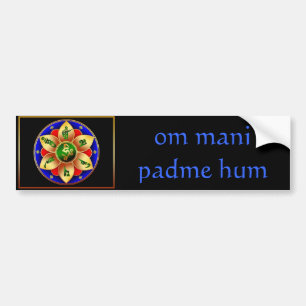 Adesivo Para Carro Zumbido do OM Mani Padme