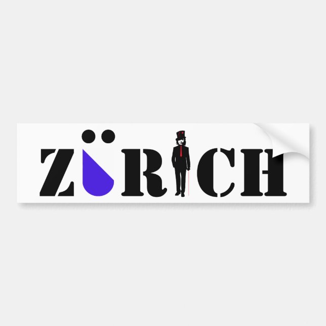 Adesivo Para Carro zürich sticker (Frente)