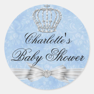 Adesivo para Chá de Bebê Little Prince Diamond Cro