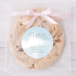 Adesivo para Chá de Noiva Nove Nuvens