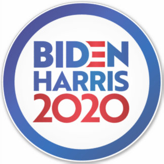 Adesivo Pára-choque Biden Harris 2020