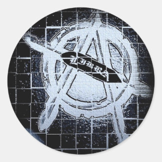 Adesivo Pára-choque/Vinheta Redonda Libra