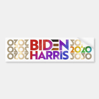 adesivo para-choques Biden Harris 2020