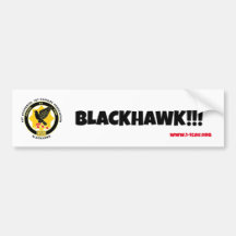 adesivo para-choques Blackhawk