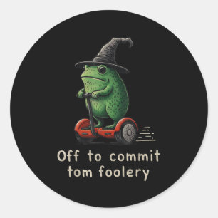 Adesivo Para Comprometer O Sapo Da Fooleria Do Tom