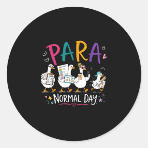 Adesivo Para dia normal ganso professor auxiliar